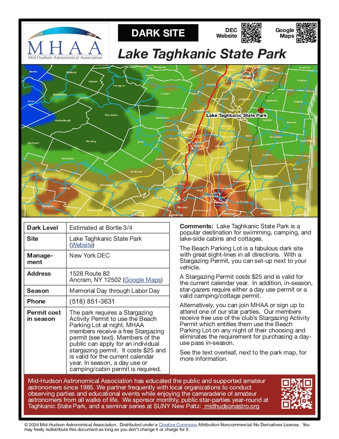 Lake Taghkanic State Park